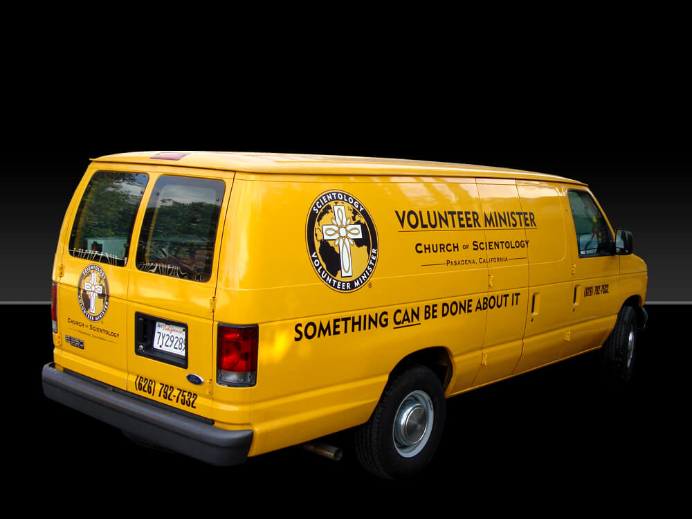 Volunteer Minister vehicle wrap