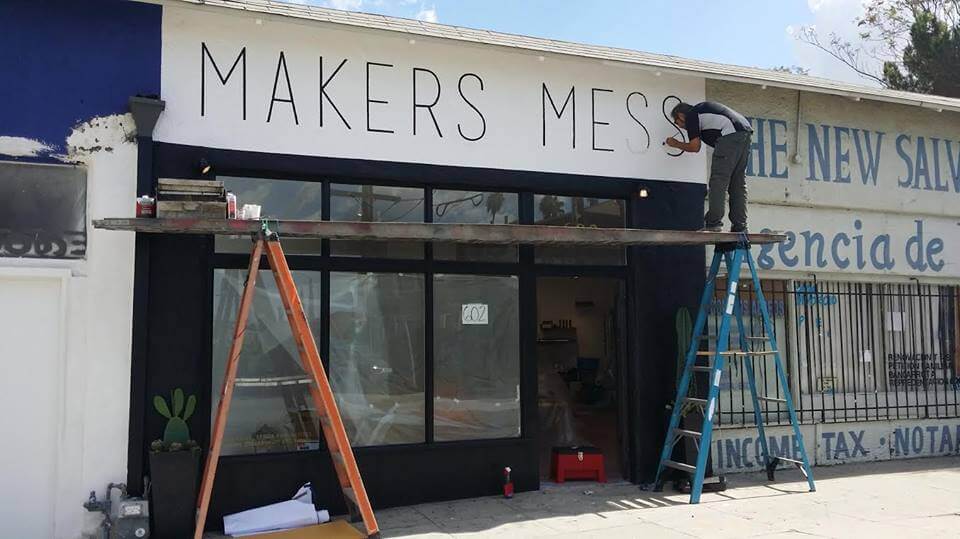 Makers Mess sign