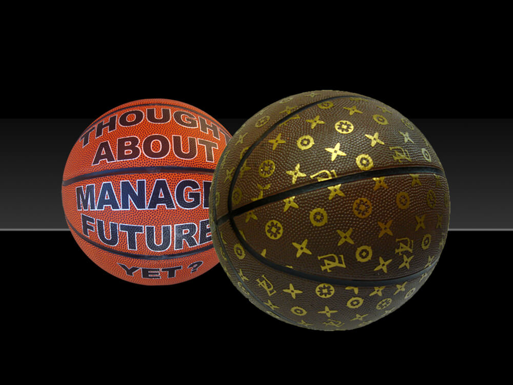 Custom basketballs