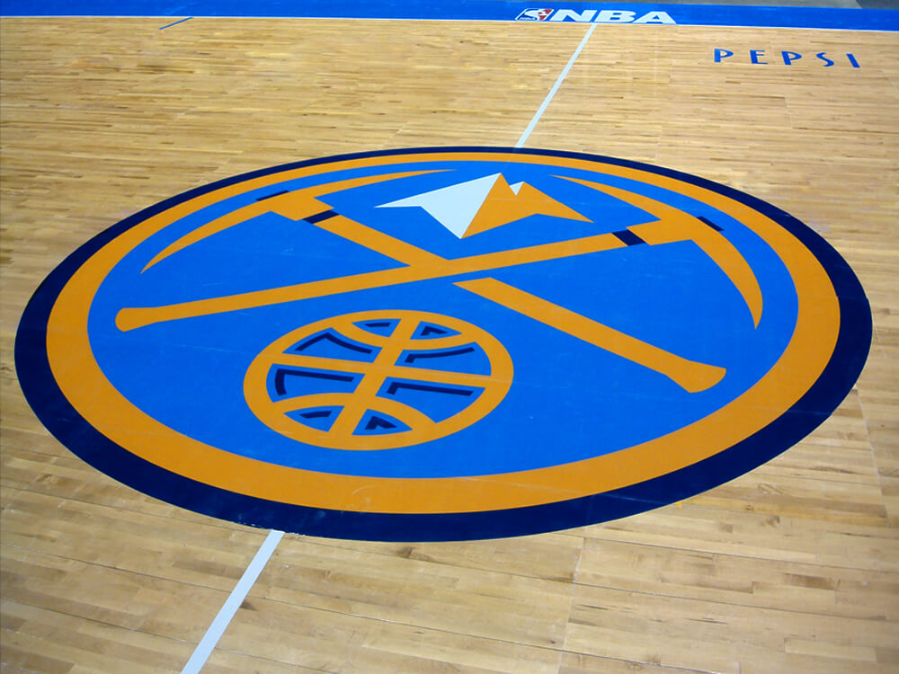 BB Courts floor graphic