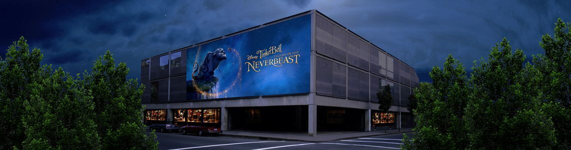 Large format print of Disney's "Neverbeast"