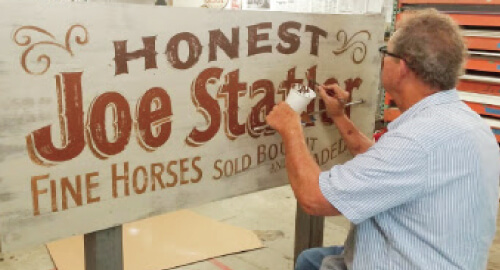 Hand-Painting & Aging