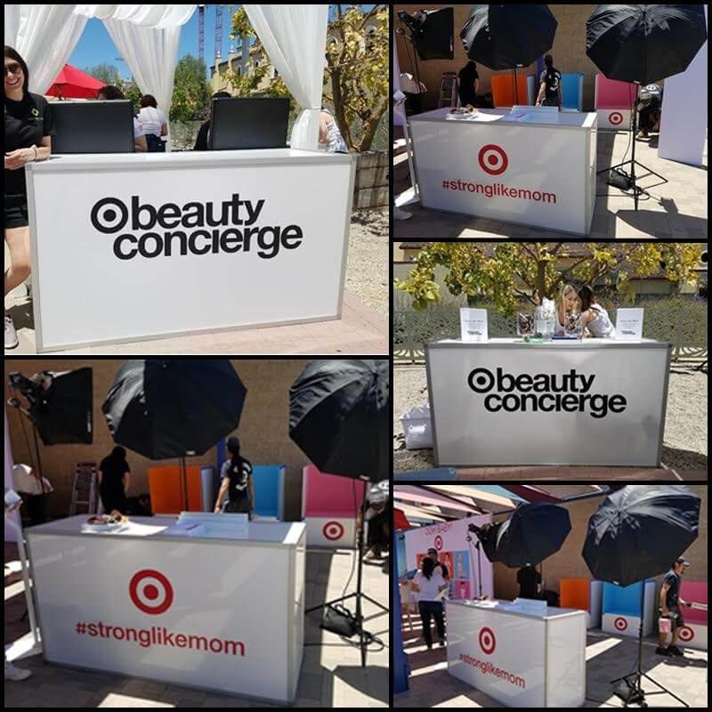 Custom Target signage for #stronglikemom