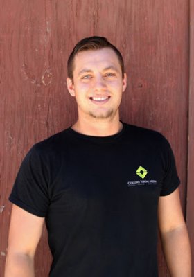 Cody Goetz (CJ), Production Manager.