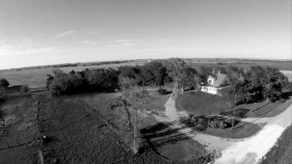 My place being the house my dad rented, a pretty nice two story house on six acres of pasture with small sheds for milking cows.