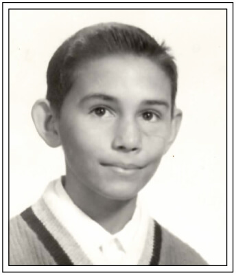 George Collins at age fourteen.