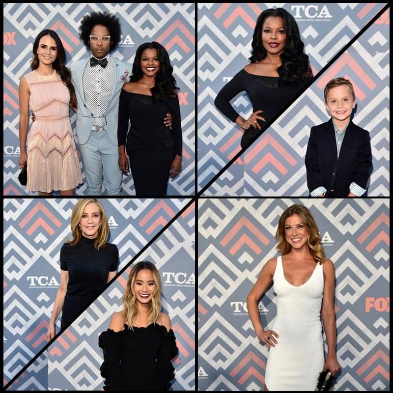 A unique media wall for the 33rd TCA Awards