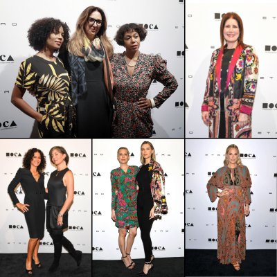 We printed this 8'x10' non-glare fabric press wall for MOCA’s “ Women in the Arts” luncheon.