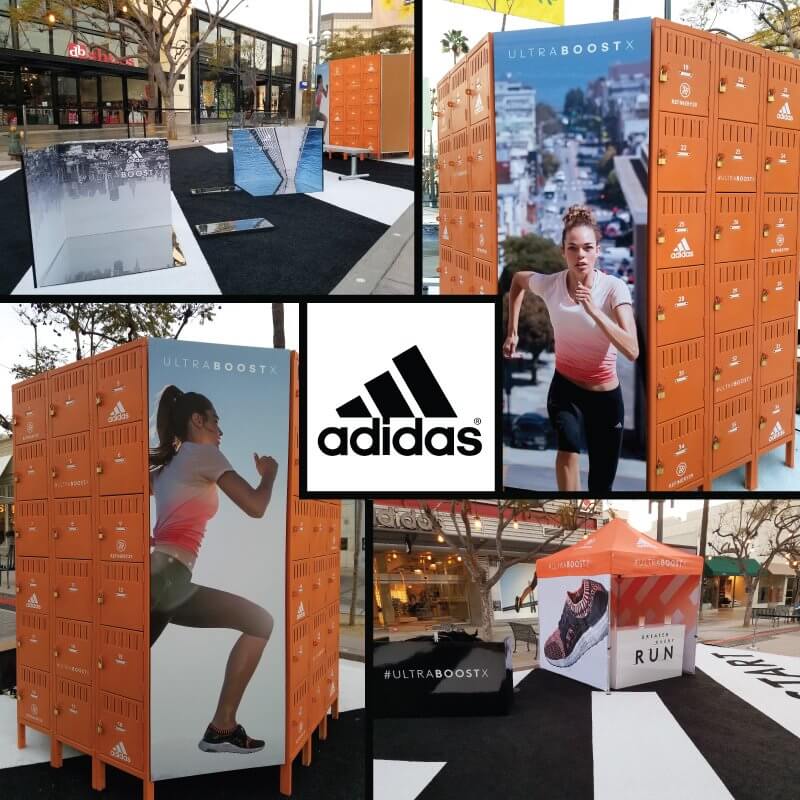 Custom displays for Refinery29's 'Greater Every Run' event