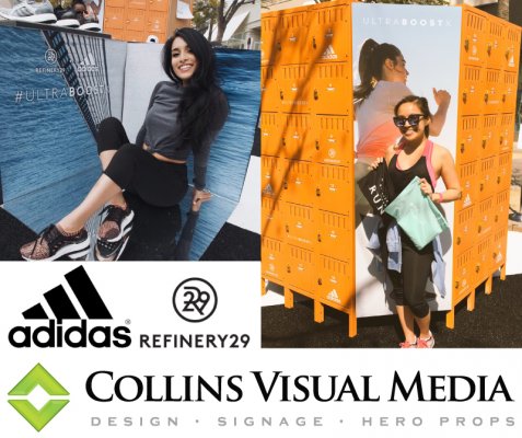 We installed the displays for the ‘Greater Every Run’ event, sponsored by Adidas and Refinery29 in Santa Monica.