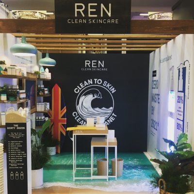 We printed the wall signage and ocean floor graphics for this event.