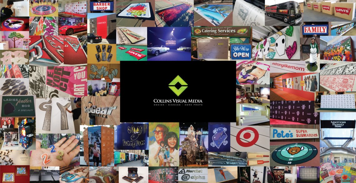 Collage of a variety of jobs we've done!
