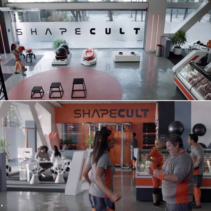 Weird City gym signage by Collins Visual Media