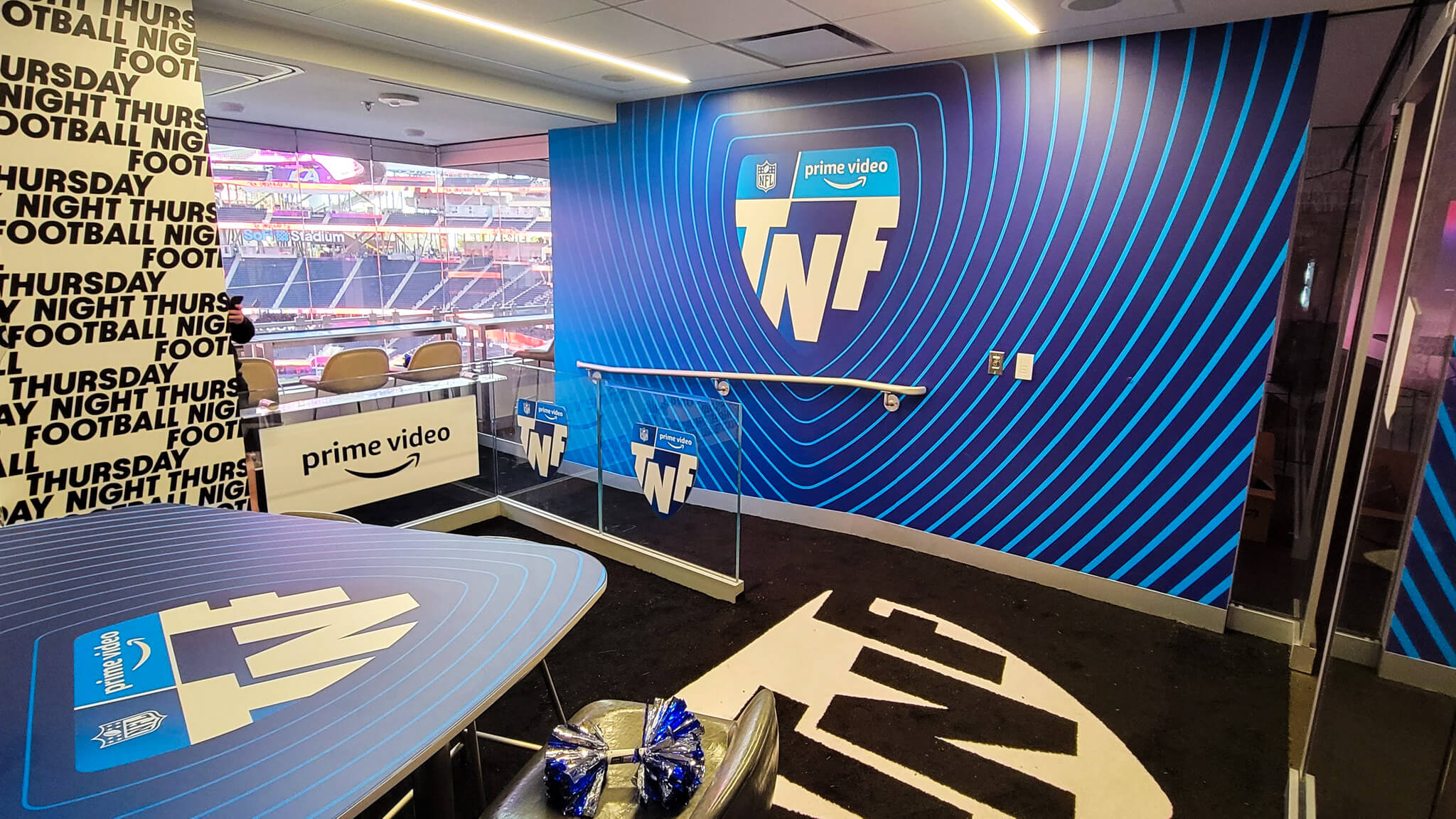 Prime Video Thursday Night Football Wall Wrap Installation